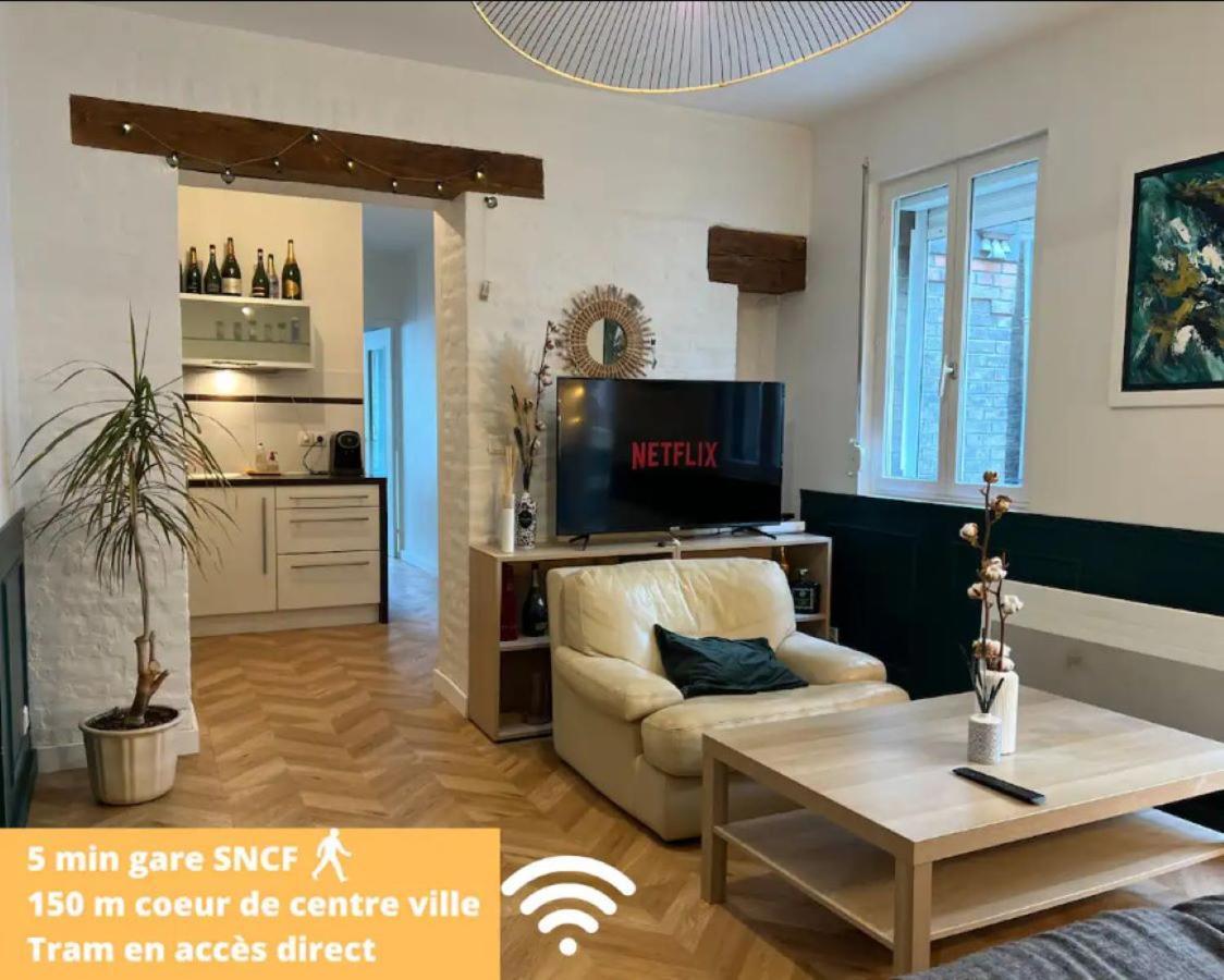 Apartamento Coeur De Reims Logement Entier Exterior foto